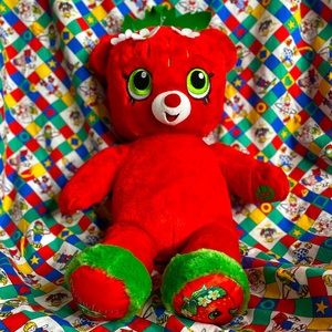 Last chance- strawberry shopkins build a bear plush